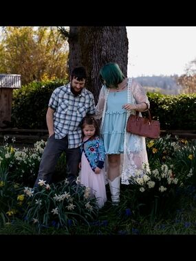 Light Blue Ruffle Mini Dress